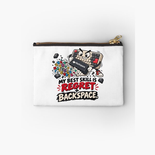 Item preview, Funny Backspace Regrets Keyboard Typing Computer Humor designed and sold by NovaMoodCo.