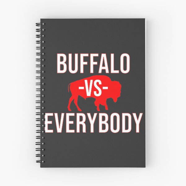 Item preview, Buffalo vs Everybody Bold Graphic Design for Animal and Sports Enthusiasts designed and sold by Yogesh Kapoor.