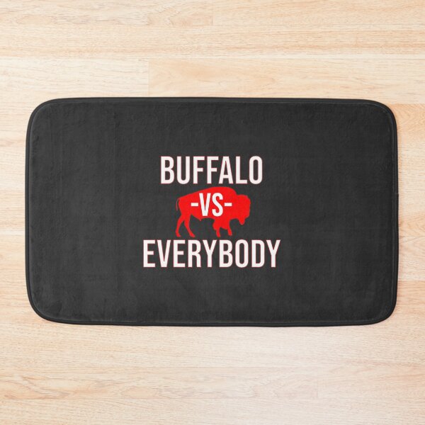 Item preview, Buffalo vs Everybody Bold Graphic Design for Animal and Sports Enthusiasts designed and sold by Yogesh Kapoor.
