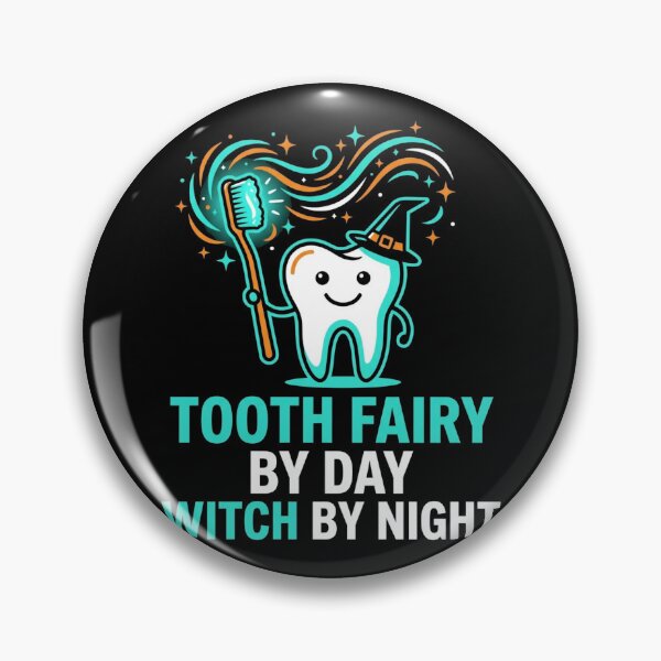Item preview, Tooth Fairy By Day Witch By Night Dental Hygienist Halloween Molar Shirt designed and sold by TeNovaStudio.