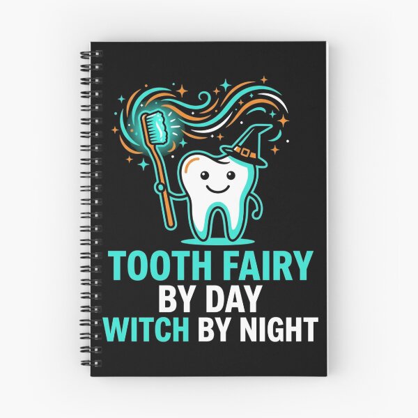 Item preview, Tooth Fairy By Day Witch By Night Dental Hygienist Halloween Molar Shirt designed and sold by TeNovaStudio.