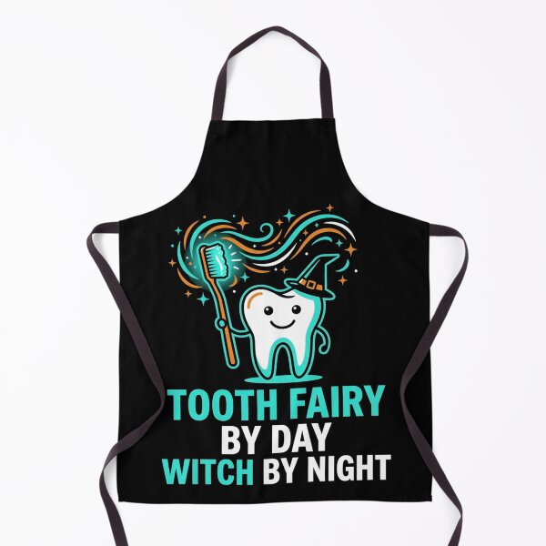 Item preview, Tooth Fairy By Day Witch By Night Dental Hygienist Halloween Molar Shirt designed and sold by TeNovaStudio ⭐⭐⭐⭐⭐.