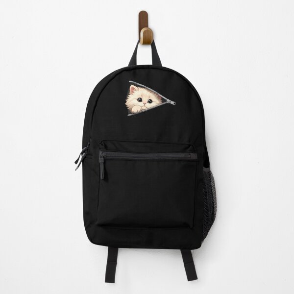 Item preview, Cute Kitten Peeking Zipper Cat Face designed and sold by M555888.