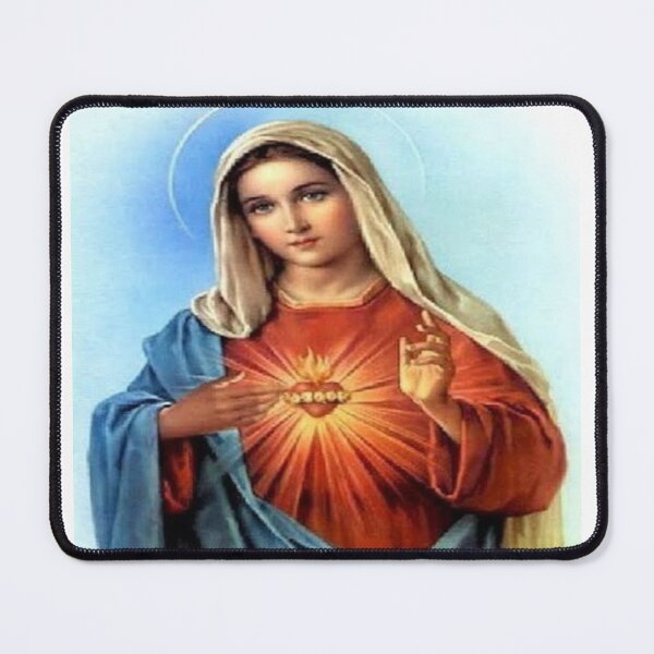 Item preview, virgen maria sagrado corazon designed and sold by pksart1.