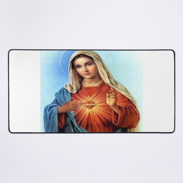 Item preview, virgen maria sagrado corazon designed and sold by pksart1.