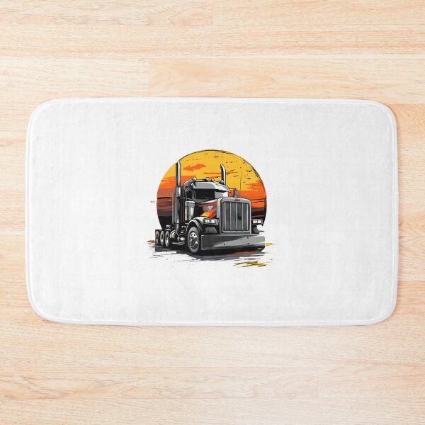 Item preview, Classic Peterbilt Truck Illustration Design for Trucking Enthusiasts designed and sold by matrixyt.