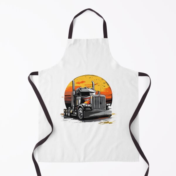 Item preview, Classic Peterbilt Truck Illustration Design for Trucking Enthusiasts designed and sold by matrixyt.