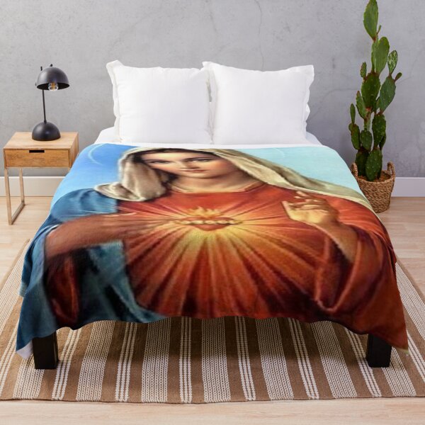 Item preview, virgen maria sagrado corazon designed and sold by pksart1.