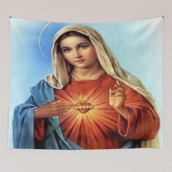 Item preview, virgen maria sagrado corazon designed and sold by pksart1.