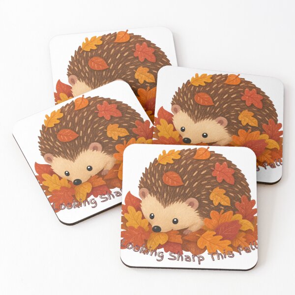 Item preview, Looking Sharp This Fall Cute Hedgehog designed and sold by Little-Miracle.