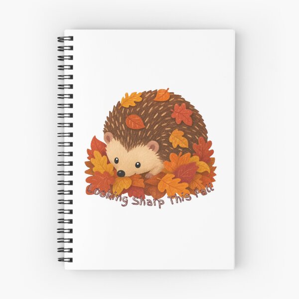 Item preview, Looking Sharp This Fall Cute Hedgehog designed and sold by Little-Miracle.