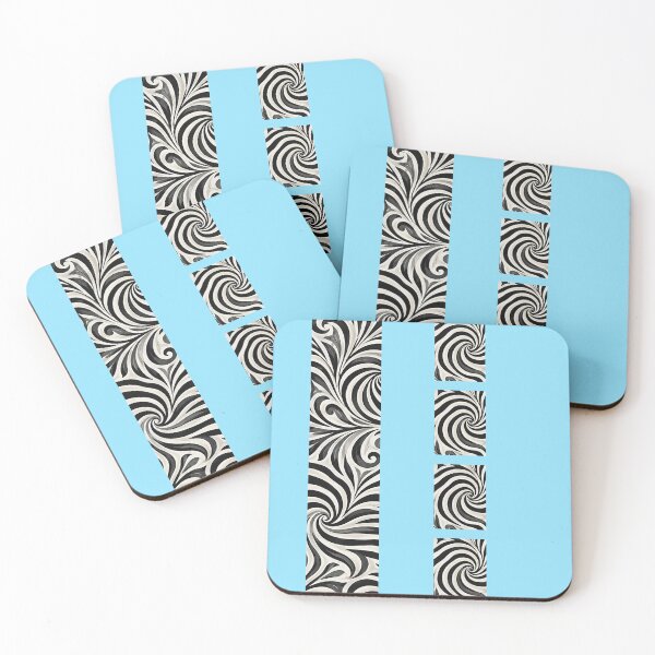 Item preview, 	Flowing Zebra Lines Pattern  designed and sold by annenambiro.