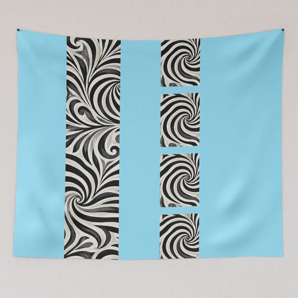 Item preview, 	Flowing Zebra Lines Pattern  designed and sold by annenambiro.