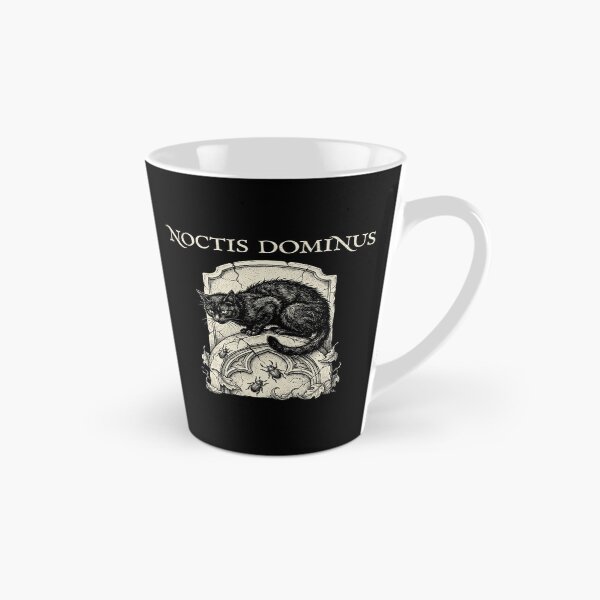 Item preview, Noctis Dominus Black Cat Gothic Headstone Engraving Dark Academia Shirt designed and sold by TeNovaStudio ⭐⭐⭐⭐⭐.