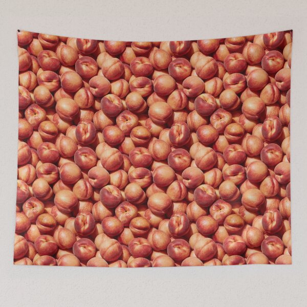 Item preview, Peach Fruit Pattern designed and sold by KsaveraArt.