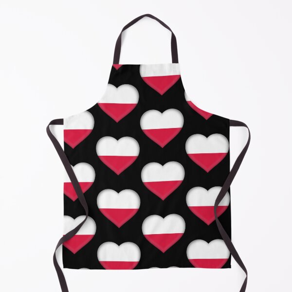 Item preview, Polish Flag Heart 3D Poland Love Gift Design designed and sold by YAZ.