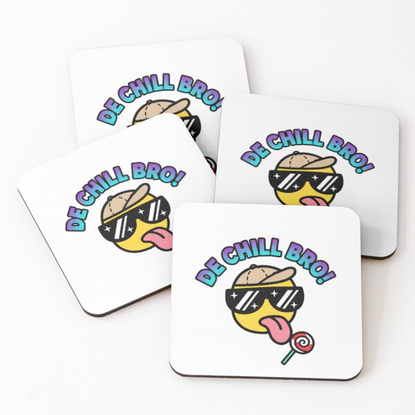 Item preview, Funny Chill Bro Meme Sticker Design designed and sold by lumasshop.