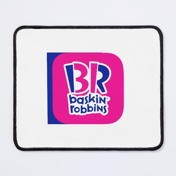 Item preview, Baskin Robbins colored logo badge icon brand symbol designed and sold by Terbnsui.
