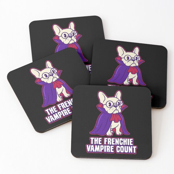 Item preview, The Frenchie Vampire Count Retro French Bulldog Dracula Halloween Dog Shirt designed and sold by TeNovaStudio.