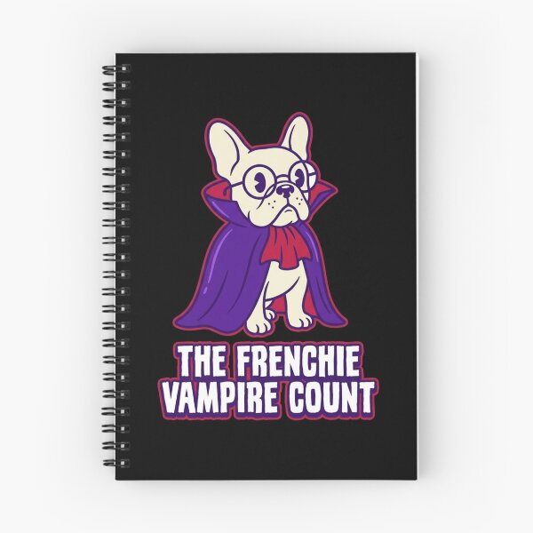 Item preview, The Frenchie Vampire Count Retro French Bulldog Dracula Halloween Dog Shirt designed and sold by TeNovaStudio ⭐⭐⭐⭐⭐.
