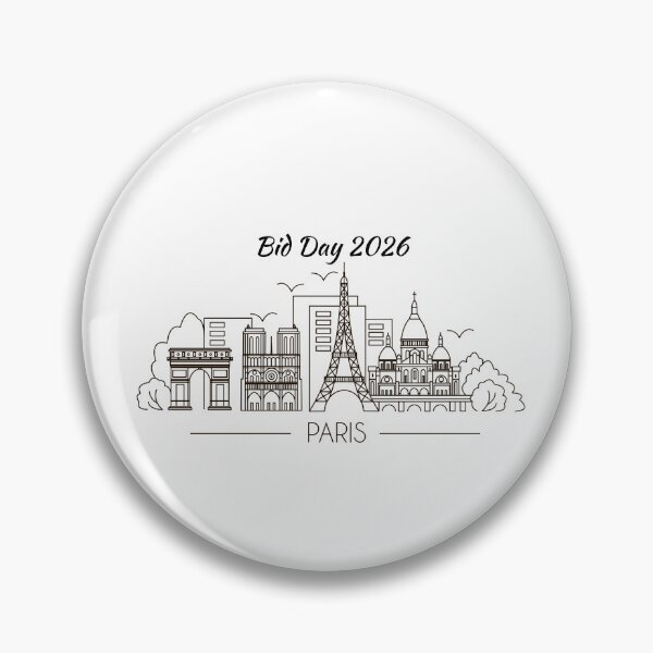 Item preview, Paris Bid Day Theme designed and sold by alexkazz.