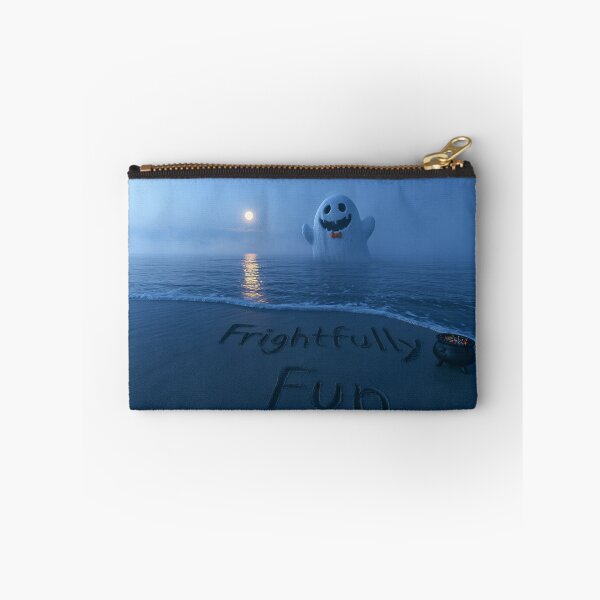 Item preview, Frightfully Fun Sand Inscription With Ghost And Cauldron Under Full Moon designed and sold by chase-thewave.