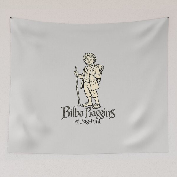 Item preview, The Hobbit - Bilbo Baggins of Bag-End designed and sold by Presents For The Dead.