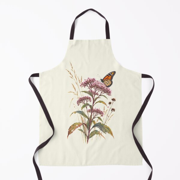 Item preview, Monarch on Joe-Pye Weed | Native Wildflower Nature Art designed and sold by SusanSweetArt.