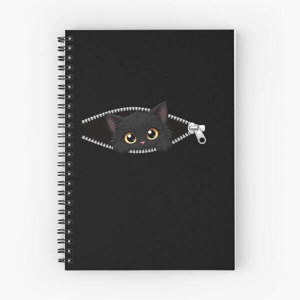 Item preview, Cute Kitten Peeking Zipper Cat Face designed and sold by M555888.