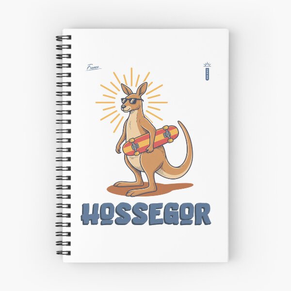 Item preview, Retro Skate Kangaroo France Hossegor designed and sold by NullSpacePrints.