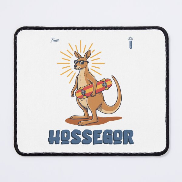 Item preview, Retro Skate Kangaroo France Hossegor designed and sold by NullSpacePrints.