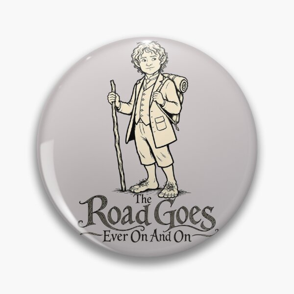Item preview, The Hobbit - The Road goes ever on and on.... designed and sold by Presents For The Dead.