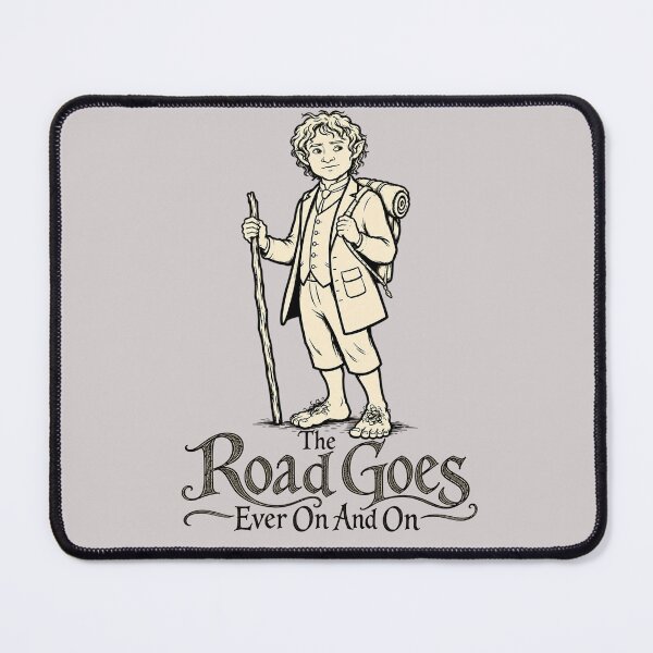 Item preview, The Hobbit - The Road goes ever on and on.... designed and sold by Presents For The Dead.