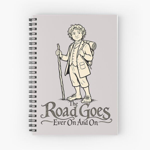 Item preview, The Hobbit - The Road goes ever on and on.... designed and sold by Presents For The Dead.