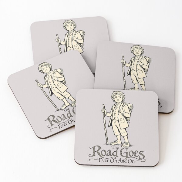 Item preview, The Hobbit - The Road goes ever on and on.... designed and sold by Presents For The Dead.