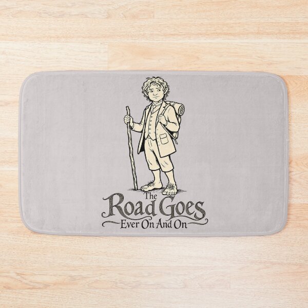 Item preview, The Hobbit - The Road goes ever on and on.... designed and sold by Presents For The Dead.