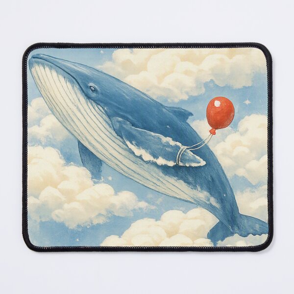 Item preview, Whale and Balloon designed and sold by ViralVisionsCreating .