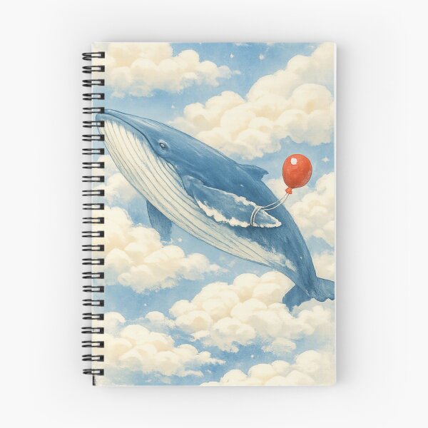 Item preview, Whale and Balloon designed and sold by  ViralVisionsCreating .