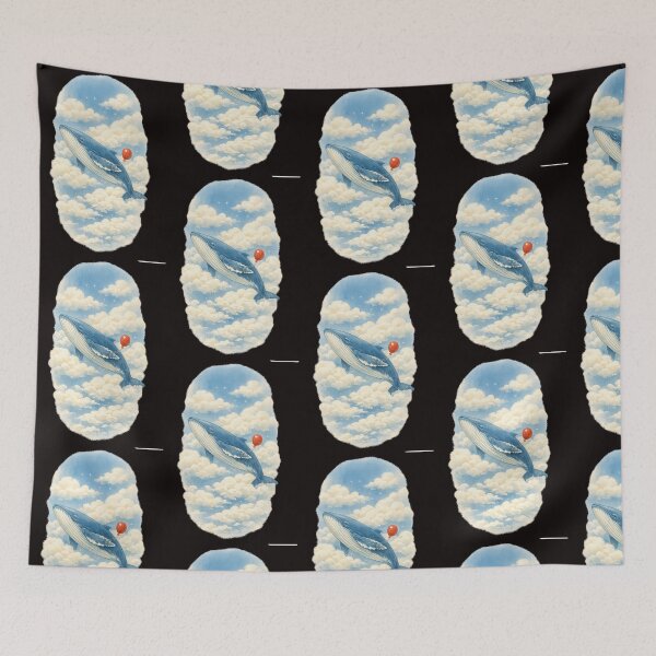 Item preview, Whale and Balloon designed and sold by  ViralVisionsCreating .