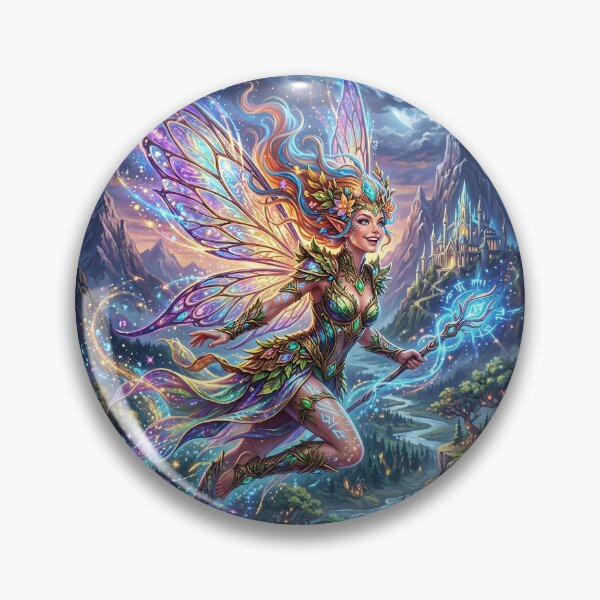 Item preview, Forest Fairy - Moonlit Fantasy Art designed and sold by Lucid Dream Pixel.