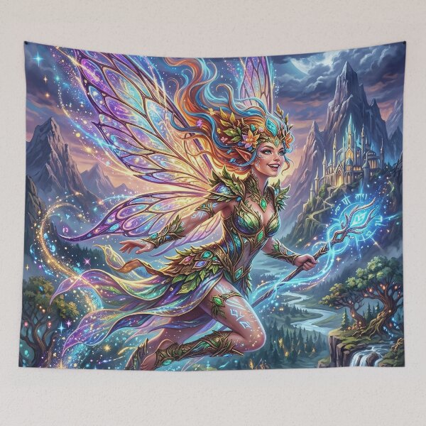 Item preview, Forest Fairy - Moonlit Fantasy Art designed and sold by Lucid Dream Pixel.