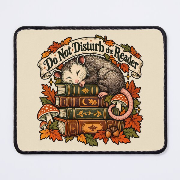 Item preview, Gift for Book Lover, Opossum Lover Gift, Bookworm Gift for Her, Cottagecore Gift, Reading Gift, Witchy Woodland Animal Shirt, Bookish Gift designed and sold by PRINYOS.