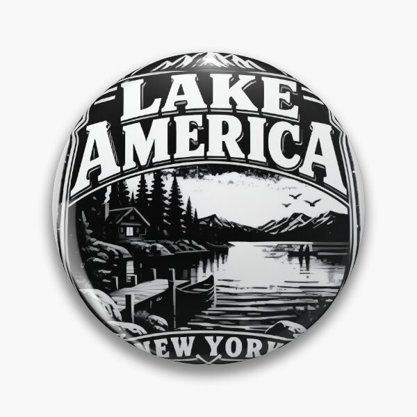 Item preview, Scenic Lake America Nature Landscape Design with Mountains and Water designed and sold by shahroozj.