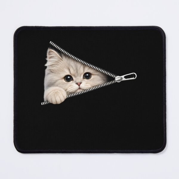 Item preview, Cute Kitten Peeking Zipper Cat Face designed and sold by M555888.