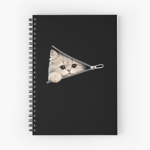 Item preview, Cute Kitten Peeking Zipper Cat Face designed and sold by M555888.