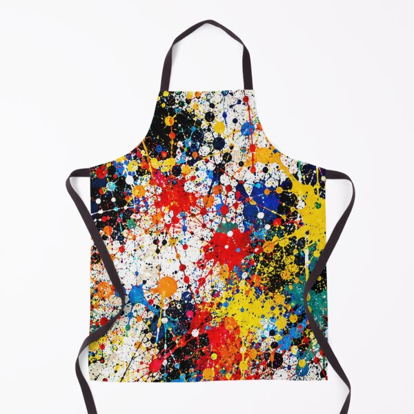 Item preview, Primary Spectrum Splatter Action Abstract Art designed and sold by THE SPLATTERED HAUS BY SAGE BANKS.