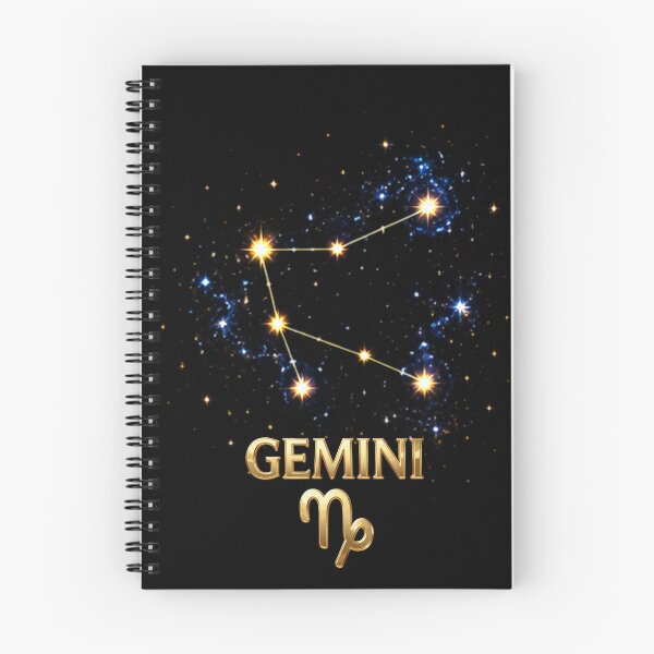 Item preview, Gemini Zodiac Constellation – Golden Stars & Celestial Astrology Design designed and sold by Classic Chaos Creations.