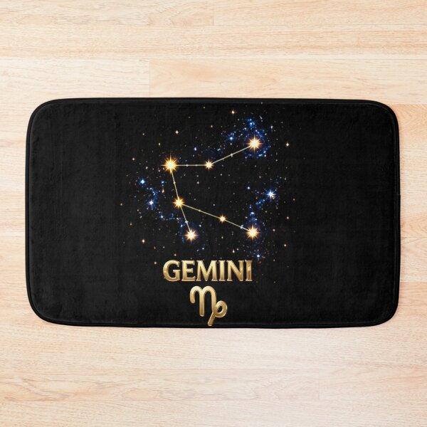 Item preview, Gemini Zodiac Constellation – Golden Stars & Celestial Astrology Design designed and sold by Classic Chaos Creations.