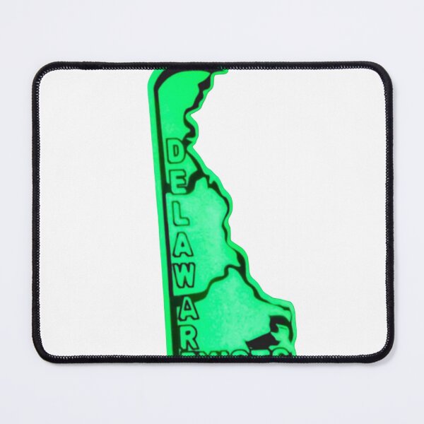 Item preview, Glowing Delaware Map Delaware Exists designed and sold by Odditycalzon.