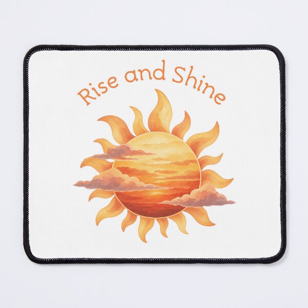 Item preview, Rise and Shine Watercolor Sun Sunset designed and sold by mycute-stickers.